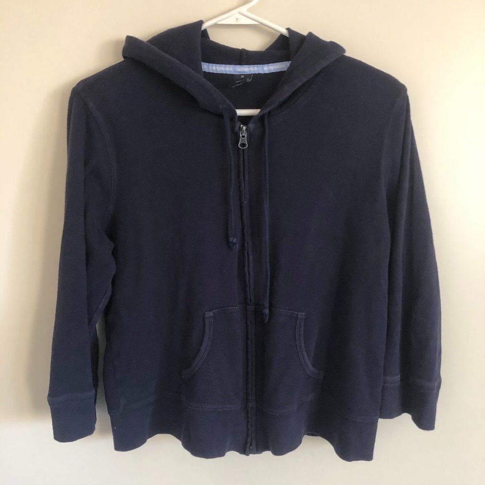 Aeropostale Navy Hooded Jacket